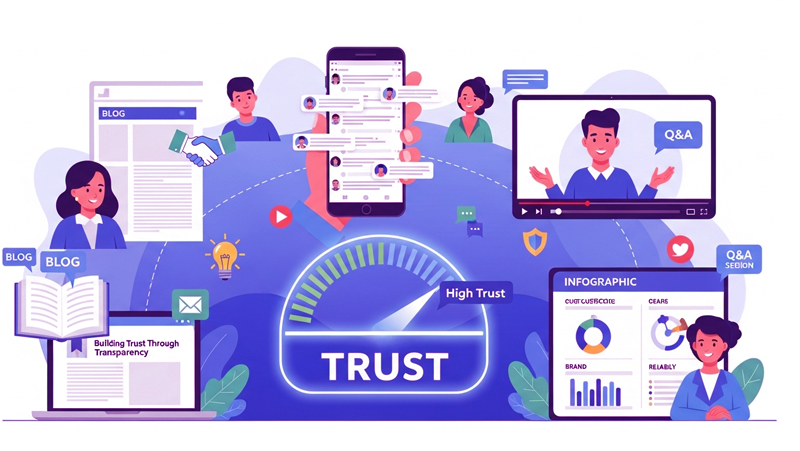 كيف تستفيد الشركات من التسويق بالمحتوى لتعزيز ثقة العملاء؟