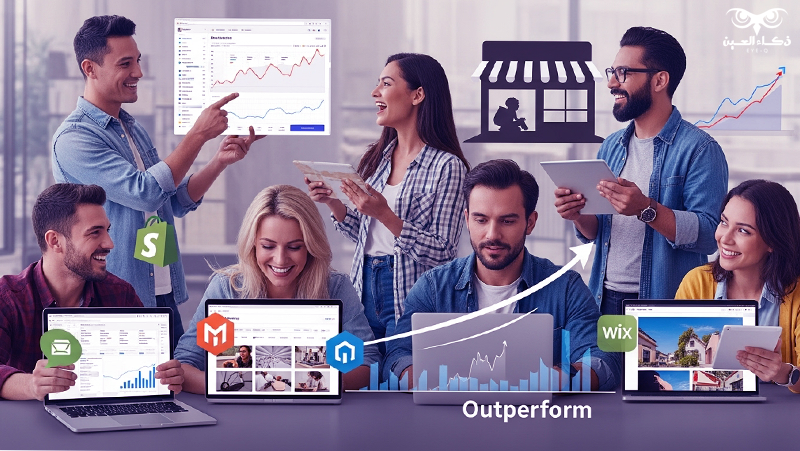 كيف تختار من بين افضل منصات التجارة الالكترونية وتتفوق على منافسيك؟