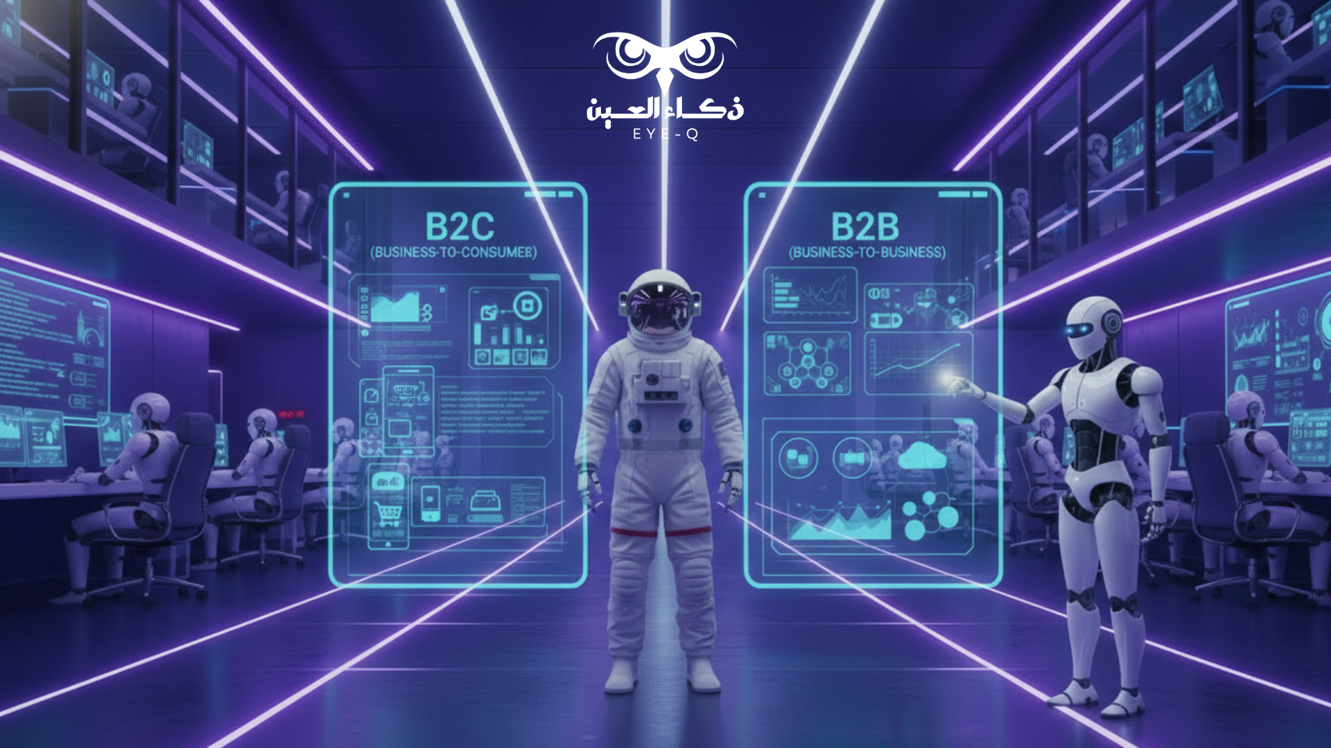 اعرف ما هو الفرق بين b2b و b2c والتسويق الرقمي مع ذكاء العين