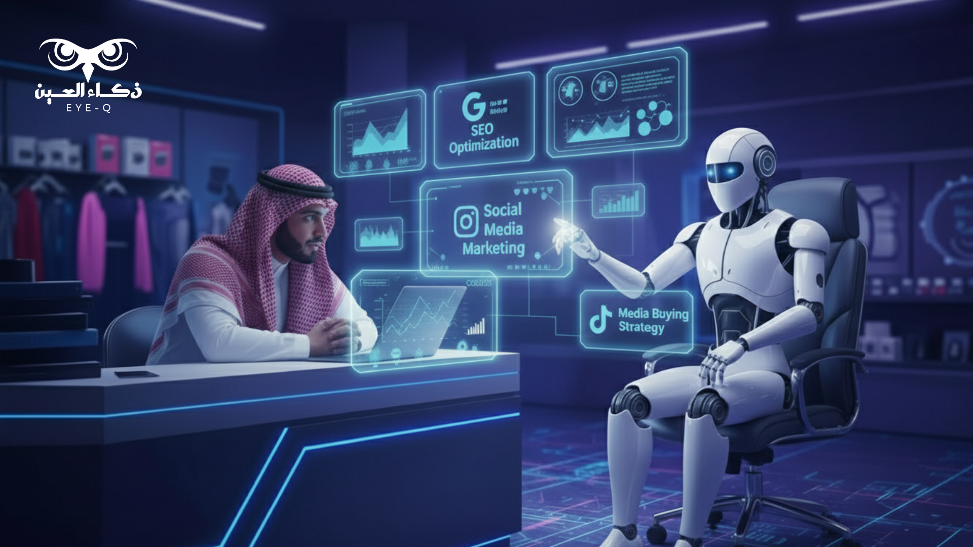 افكار تسويقية لزيادة المبيعات من الجذور مع مؤسسة ذكاء العين.